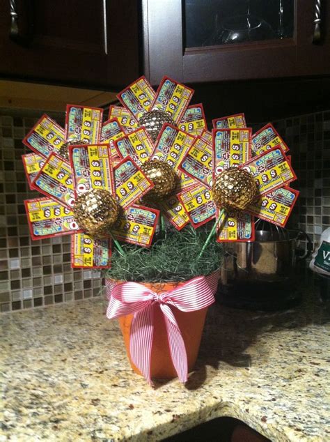 lottery ticket bouquet ideas|10 Fun and Unique Lottery Ticket Gift Ideas .